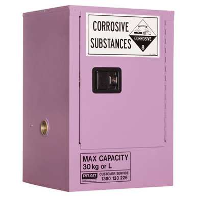 Pratt Corrosive Cabinet 30L 1D1S - 5516ASPH