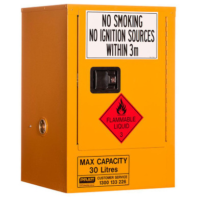 Pratt Flammable Cabinet 30L 1D1S - 5516AS