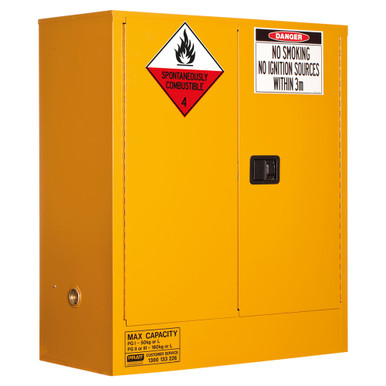 Pratt Class 4 Dangerous Goods Cabinet 160L 2D2S - 5530AC4