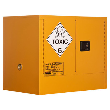 Pratt Toxic Substance Cabinet 100L 2D1S - 5535AST