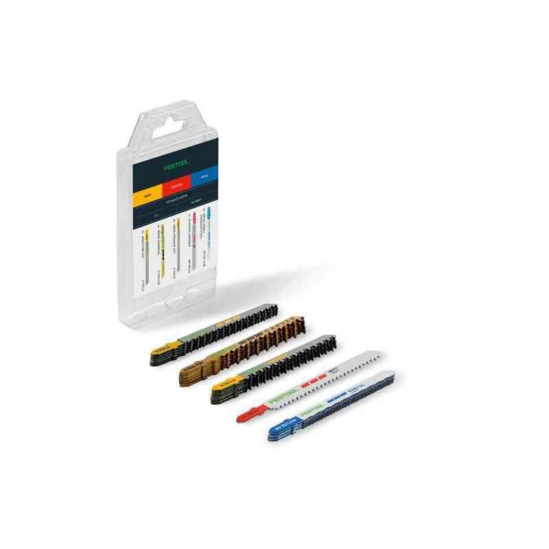 Festool 578071 STS-Sort/21 W/P/M 21-Piece Jigsaw Blade Set