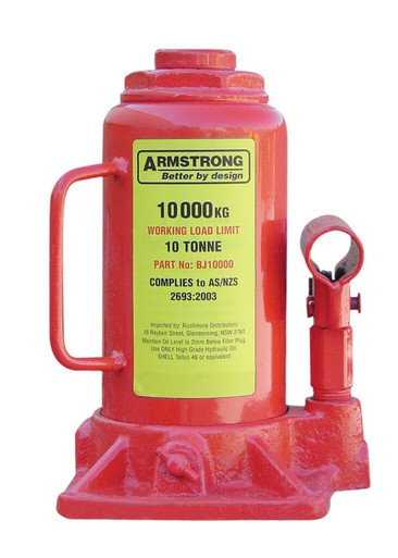 Armstrong Bottle Jack Heavy Duty 10000Kg - ARMBJ10000