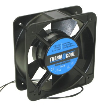 6" Metal Box Fan - 120VAC