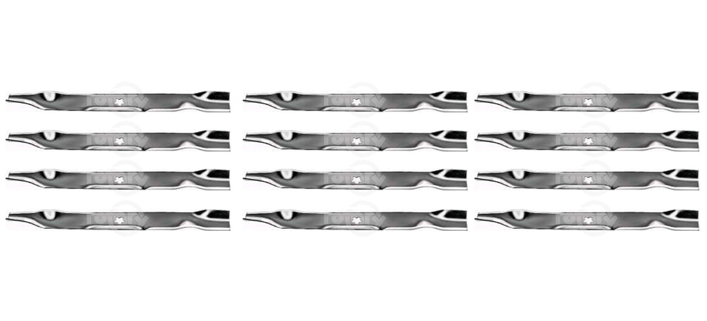 12 Pack Blades Fits AYP Roper Sears 134148 139774