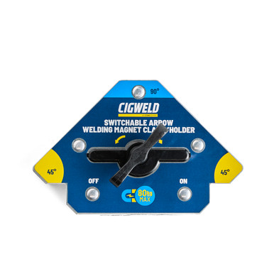 Cigweld WeldaToolz Switchable Arrow Magnet 80kg Force- 646786