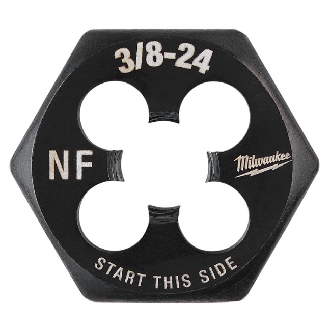 Milwaukee 49-57-5351 3/8″-24 NF 1″ Hex Threading Die