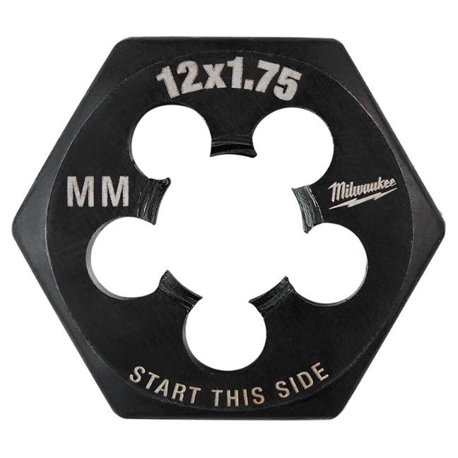 Milwaukee 49-57-5358 M12-1.75mm 1″ Hex Threading Die