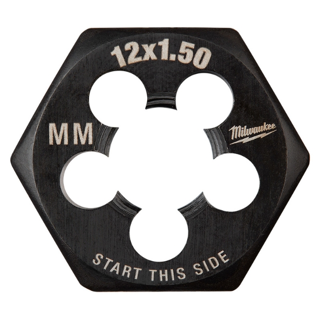 Milwaukee 49-57-5359 M12-1.50mm 1″ Hex Threading Die