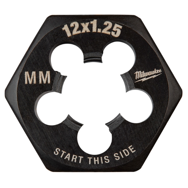 Milwaukee 49-57-5361 M12-1.25mm 1″ Hex Threading Die