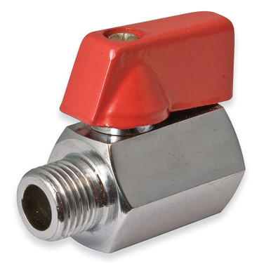 Jamec Pem Mini Ball Valve Male/Female BSP 1/4" - 66.0354
