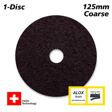 Sia Non Woven Disc 6924 125mm Brown Coarse - F03E02DD6U