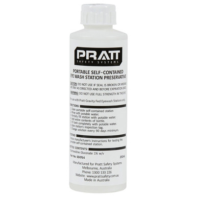 Pratt Water Preservative Solution 250Ml 4-Pack- SE4764