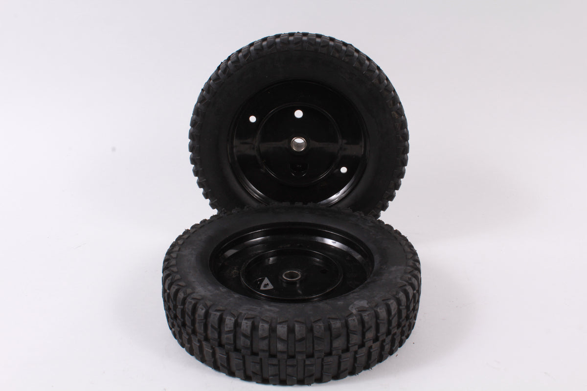 2 Pack Genuine MTD 734-2010B 9" Wheel Fits Craftsman White Yard Machines