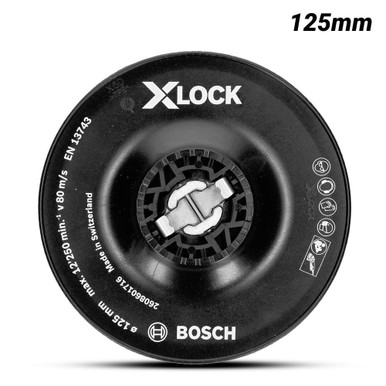 Bosch X-LOCK Backing Pad Hard 125 mm - 2608601716