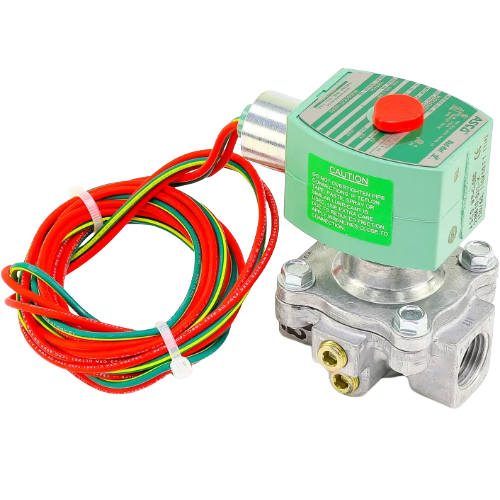 ASCO 8040G022C7400F0 1/2″ 120V Automatic Gas Shutoff Valve