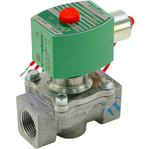 ASCO 8040G123C0400F3 3/4″ 2 lb Gas Shutoff Solenoid Valve 12VDC Watertight