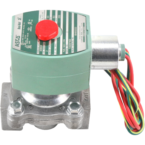 ASCO 8040G22 2-Way Normally Closed Solenoid Valve, 1/2″ NPT, 120VAC, Fuel Gas