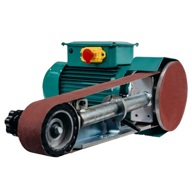 Abbott & Ashby 2HP Bench-Mounted Belt Grinder with NVR Switch 1,220 x 50mm (48 x 2") Belt - ATL1500/482