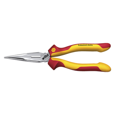 Wiha Pliers Needle Nose 200mm Straight Vde 1000V - WH-40829