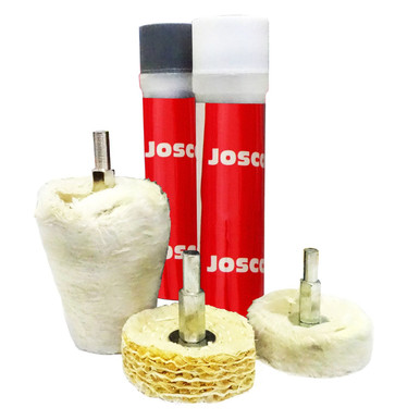 Josco Polishing Kit 50 5pce 6.3 Hex Spindle - JMPkIT5