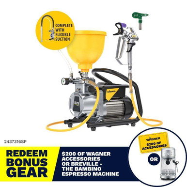 Order In -Wagner SF21 Pro 2-In-1 Hopper & Suction - 2437316SP