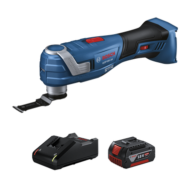 Bosch GOP 18V-34 4.0Ah 1Piece Multi-tool Kit - 0615A5008R