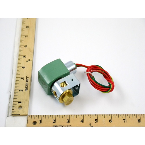 ASCO 8320G1-24VDC 3-Way Universal Solenoid Valve, 1/8″ NPT, 24VDC, Brass