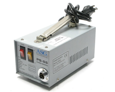 ASG PS-55 Electric Screwdriver Power Supply: 110-240 VAC, Single, 20-30VDC, 75W