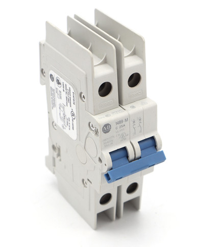 Allen-Bradley 1489-M2C250 480Y/277VAC, 25 Amp, 2-Pole Mini Circuit Breaker