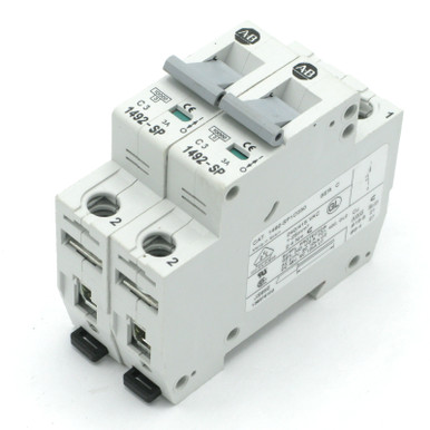 Allen-Bradley 1492-SP1C030 277VAC, 3 Amp Miniature Circuit Breakers, 2pcs