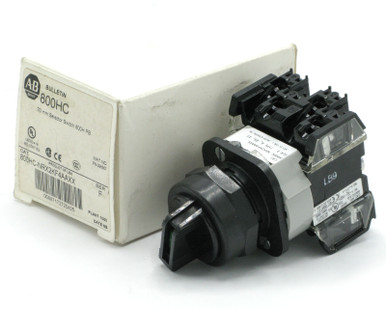 Allen-Bradley 800HC-NRX2KF4AAXX 30mm 4-position Selector Switch
