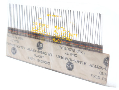 Allen Bradley RC20GF103J 10k Ohm 1/2 Watt 5% Carbon Resistor, 50pc