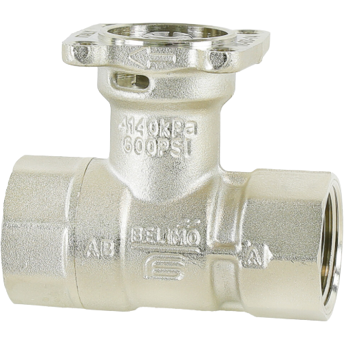 Belimo B219 Ball Valve, 3/4″ NPT, 2-Way, 10 Cv, Equal Percentage Flow