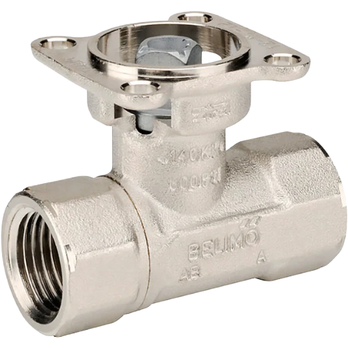 Belimo B224 Ball Valve 1″ NPT 2-Way 19 Cv Equal % Flow Brass/SS