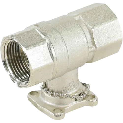 Belimo B225 Ball Valve, 1″ NPT, 2-Way, 30 Cv, Equal % Flow, Brass/SS