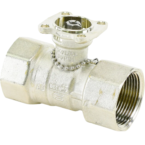 Belimo B230 Ball Valve, 1-1/4″ NPT, 2-Way, 19 Cv, Equal % Flow, Brass/SS
