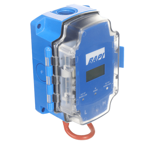 BAPI BA/ZPM-SR-ST-D Pressure Sensor with Probe & Display