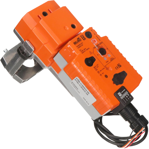 Belimo BGVL+LVKB24-SR Globe Valve w/ Electronic Fail-Safe 24V Proportional Actuator