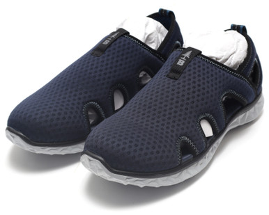Bass Outdoors Men's Hex Mesh Vent Sandal, Blue, 8.5