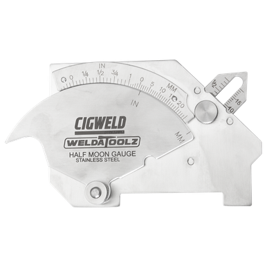 Cigweld Half Moon S/S CAM Welding Gauge - CWGAUGE4