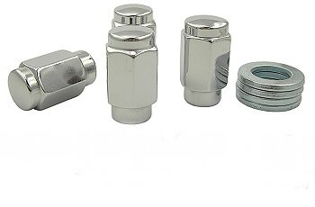 Chrome Plated 7/16 Inch Short Shank 3A Lug Nuts
