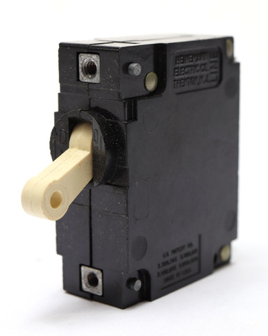 Heinemann JA1-A3-A 240VAC, 15 Amp Toggle Style Circuit Breaker