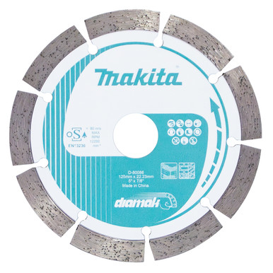 Makita 125mm x 22/20 DIAMAK SEGMENTED RIM DIAMOND BLADE - D-80086