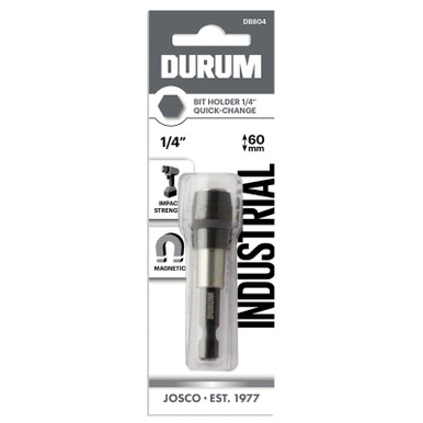 Durum Bitholder Spring Held Quick Release 1/4" 60mm - DB804