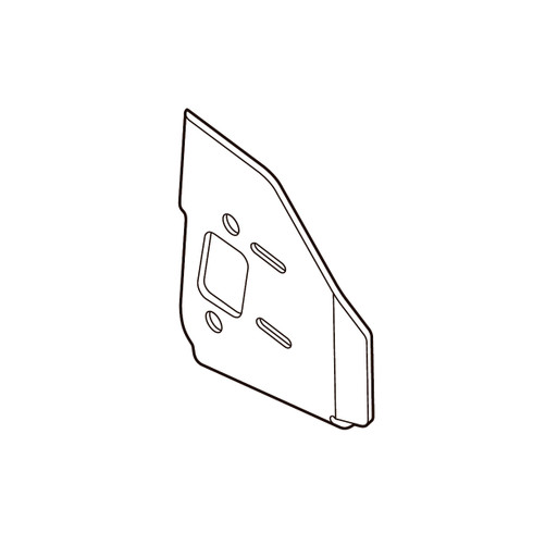 A312000060 PLATE EXHAUST ECHO Genuine OEM Part