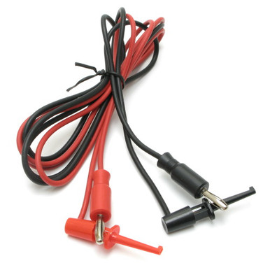 EZ Hook Clip to Straight Banana Plug Test Lead Set