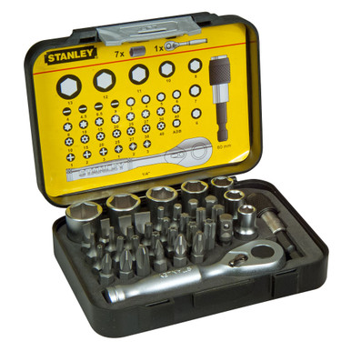 Stanley FATMAX Pocket Socket & Bit Set 39 Piece- 1-13-906