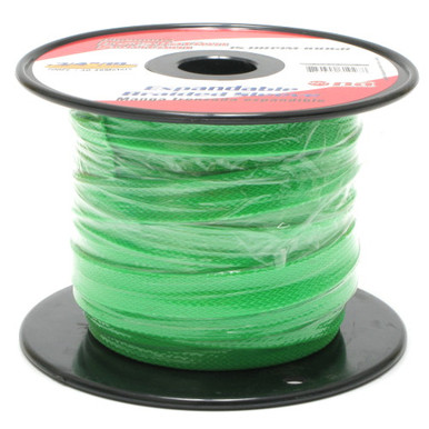 Expandable Braided Sleeving 3/4 Inch Green