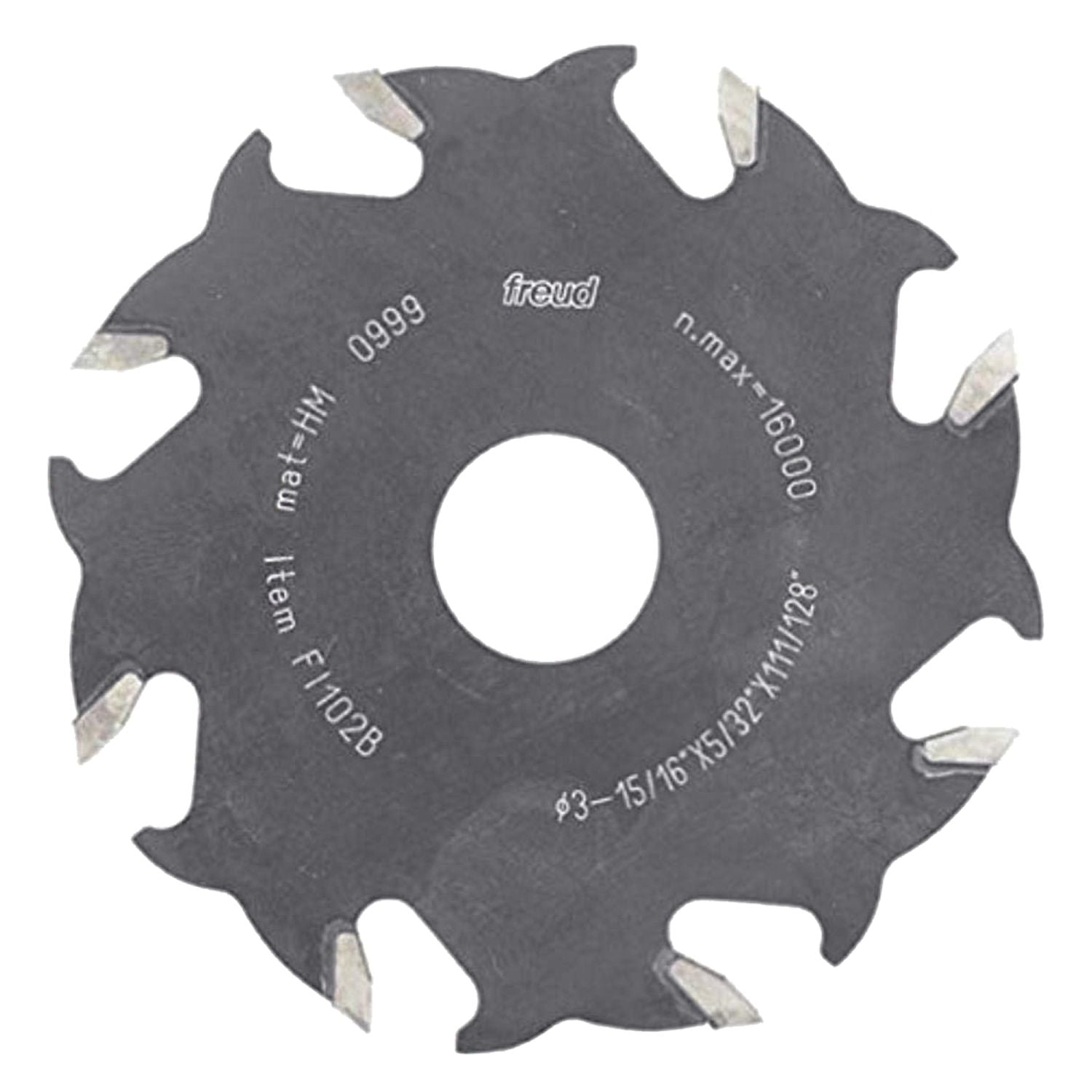 Freud FI102 4 in. 8-ToothReplacement Blade for JS100, JS102 or Similar Biscuit Joiner