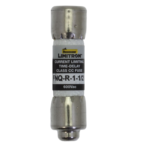 Bussmann FNQ-R-1-1/2 600 VAC Time-Delay Class CC Midget Fuse